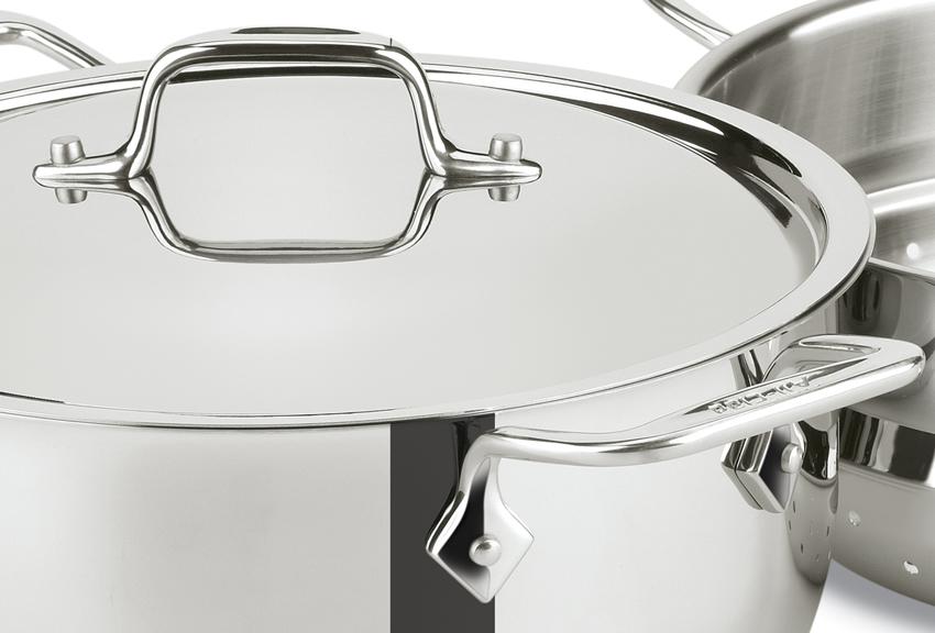 AllClad E414S564 Stainless Steel Steamer Cookware, 5Quart